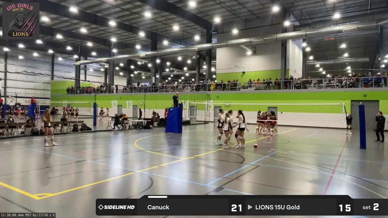 LIONS 15U Gold vs. Canuck (2026.02.22)