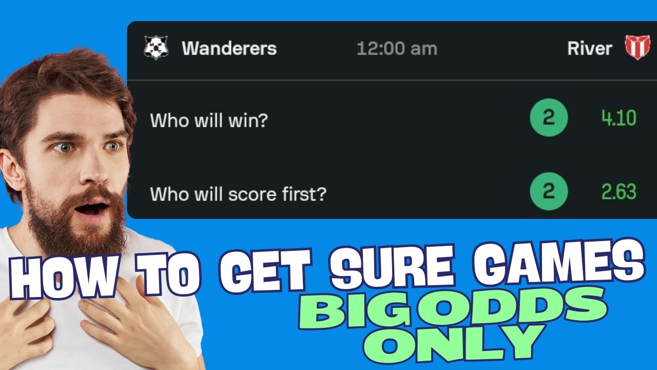 Best Site to Get Sure Predictions Easily | Big Odds ONLY