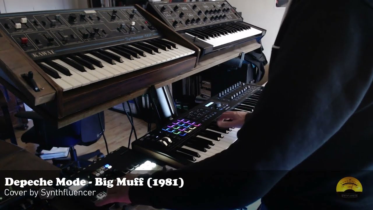 Depeche Mode - Big Muff (Cover by Synthfluencer using original analog gear as used by DM)