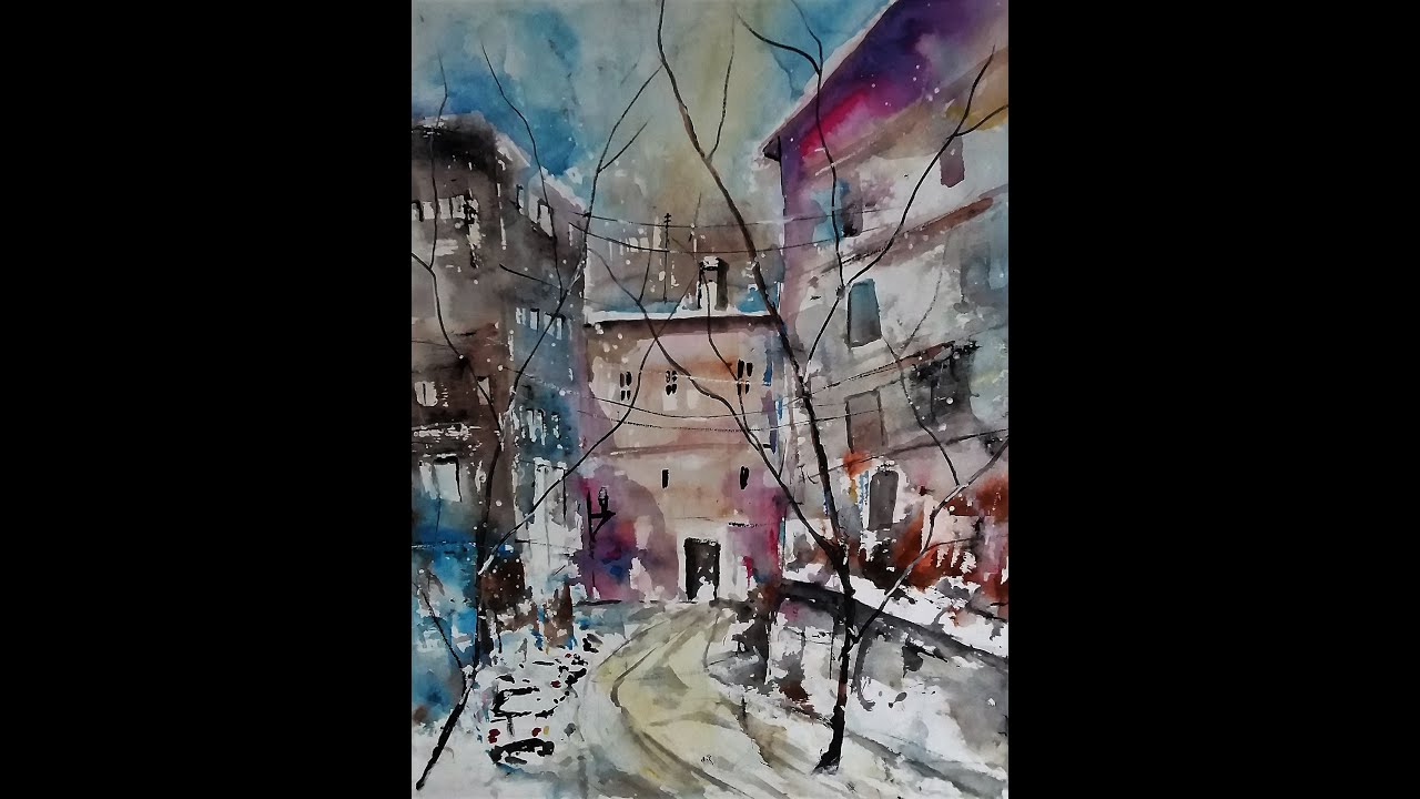 Winter in der Stadt   10 12 2022 (Schulterblick)