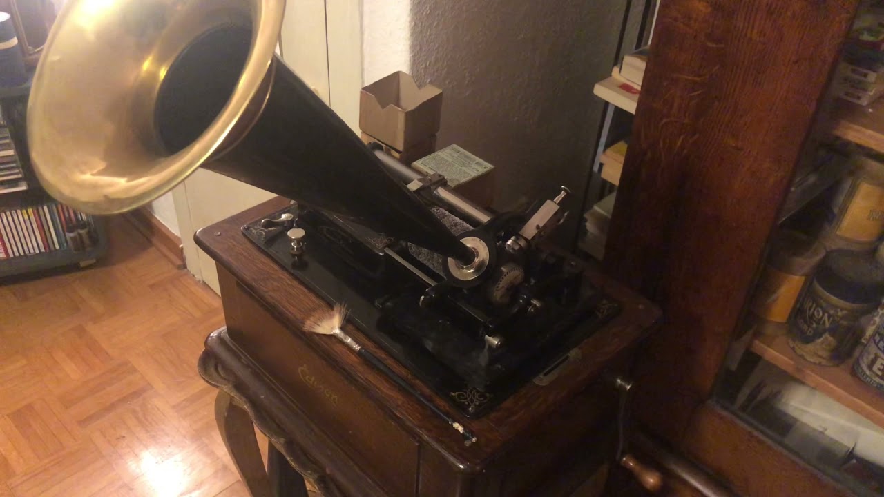 Neue Edison Blanks 2022: 1. Aufnahmetest mit dem Edison Phonographen 🔊🗯👀✍️👍🏻