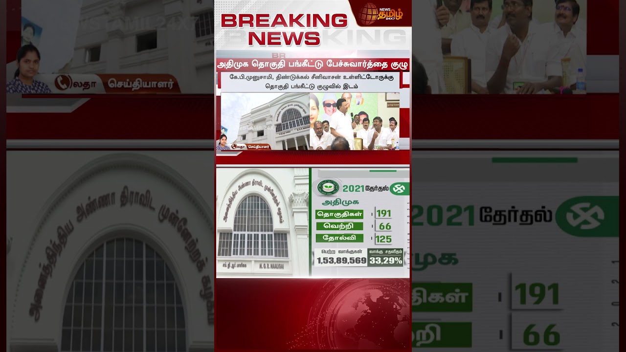 ADMKNews | ElectionUpdates | நெருங்கிய தேர்தல்..தனித்தனியாக குழு அமைத்த EPS.. அதிரடியில் அதிமுக