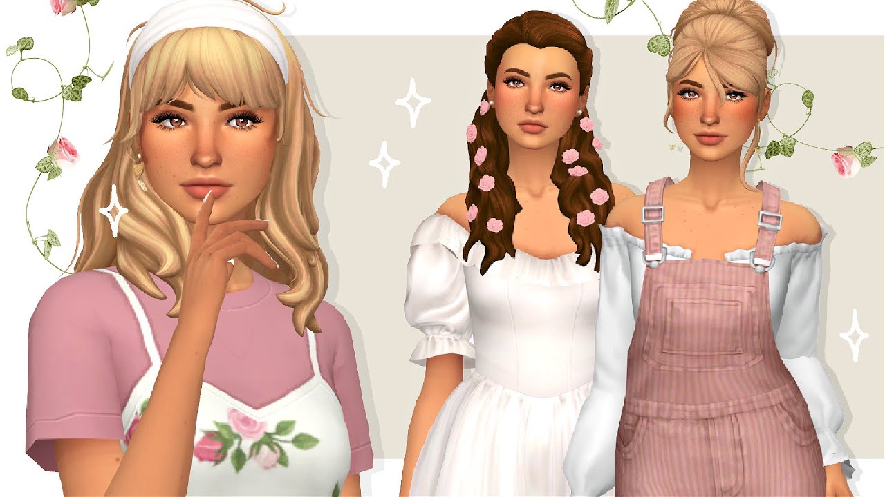 BEST COTTAGECORE CC | Sims 4 Custom Content Showcase (Maxis Match)