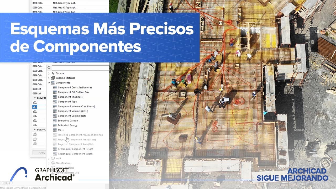Precisión en los Esquemas y Cuantificaciones con Archicad