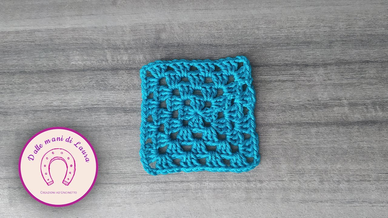 Realizziamo Insieme una Semplice MATTONELLA GRANNY 🧱 / GRANNY SQUARE | TUTORIAL