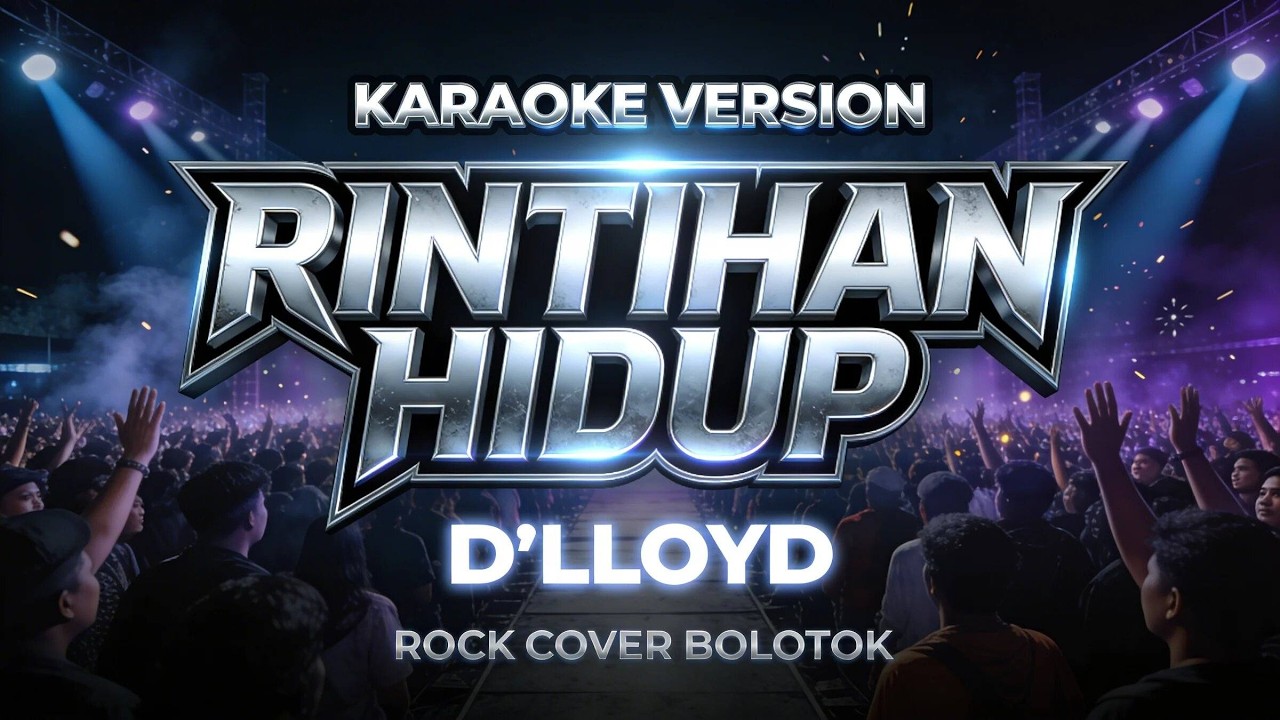 RINTIHAN HIDUP – D’LLOYD (KARAOKE ROCK VERSION | BOLOTOK OFFICIAL)