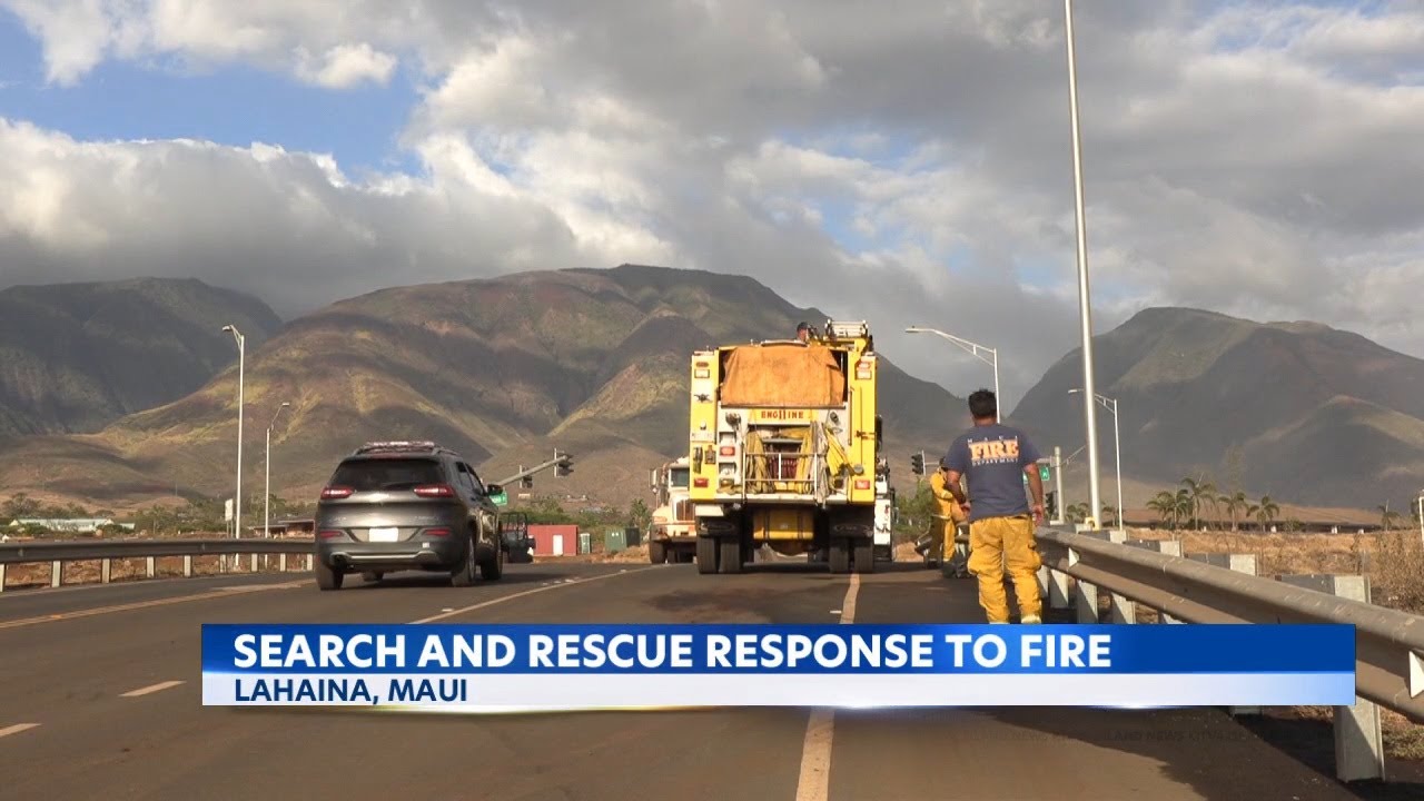 Search and rescue experts comment on emergency response efforts on Maui