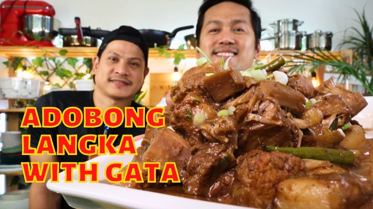 Adobong Langka with Gata