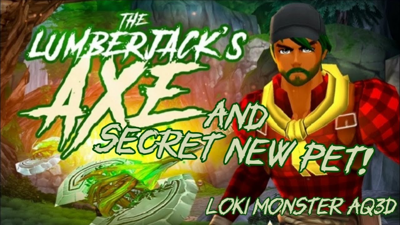 The Lumberjacks axe Quest and New Secret Pet Cole!