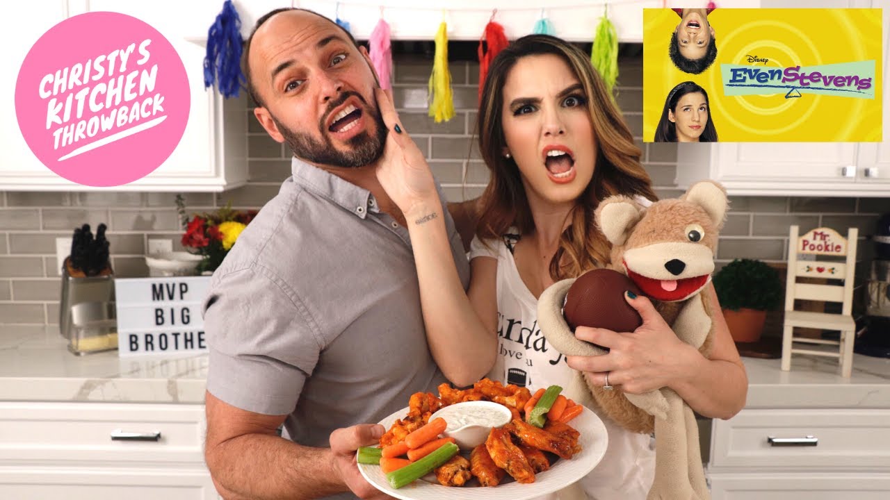 EVEN STEVENS Bro & Sis COOK VEGAN HOT WINGS