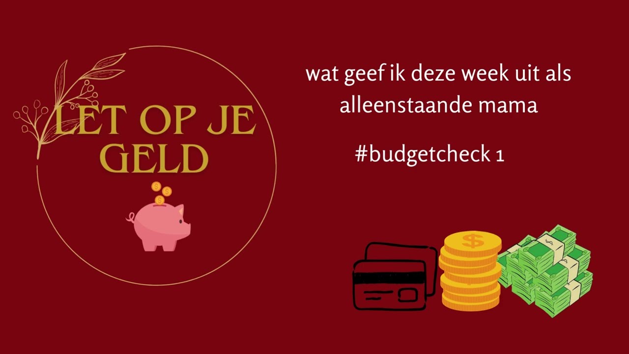 wat geef ik uit op een week #budgetcheck