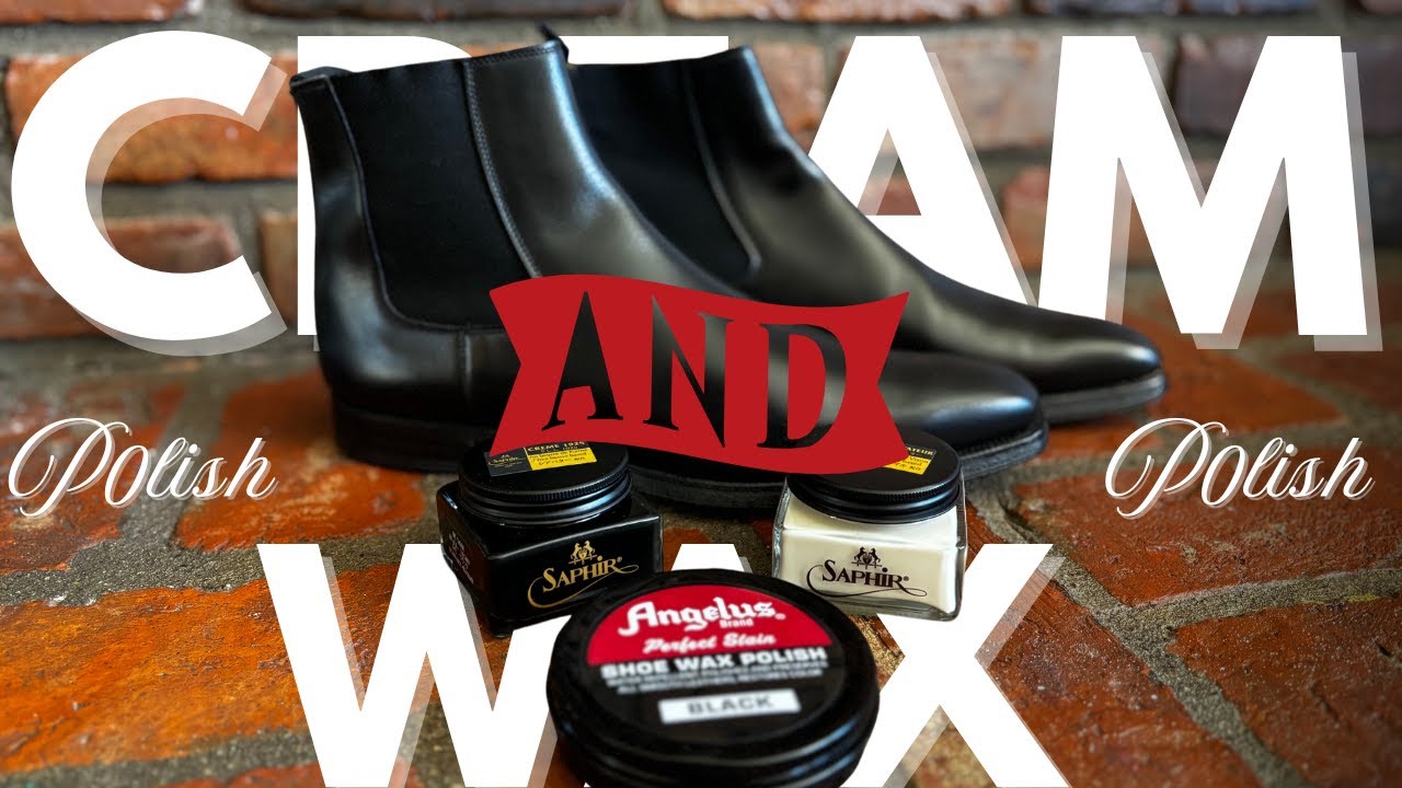 How to Properly Care for Calf Leather Shoes | Saphir & Angelus Cream and Wax Shoe Polish Tutorial