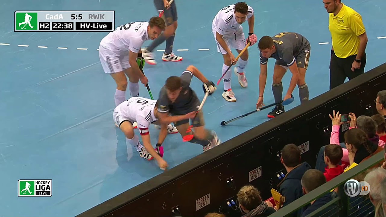 1.Halbfinale DM Halle Herren CadA vs. RWK 11:12 08.02.2020 Stuttgart
