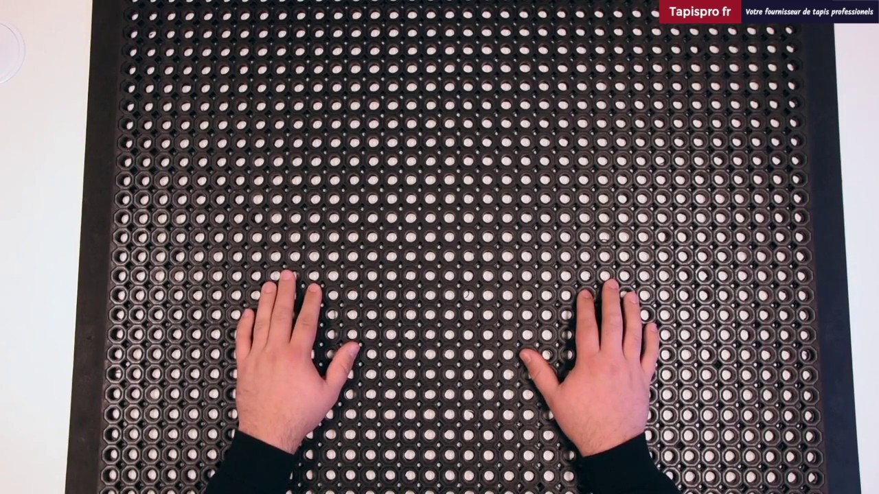 Oct-O-Flex Bevelled ™ - Tapis entrée caoutchouc chic