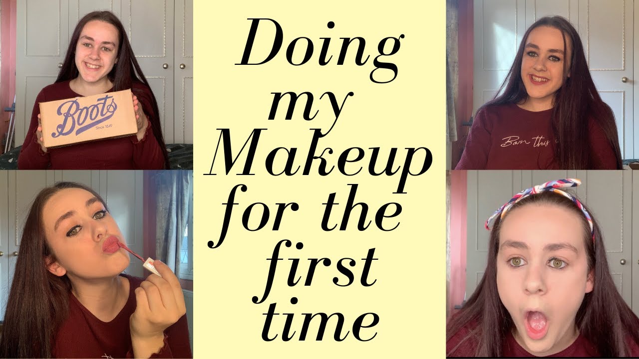 DOING MY MAKEUP FOR THE FIRST TIME EVER !!!