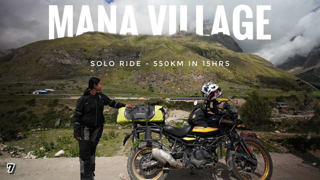 INDIA&rsquo;S FIRST VILLAGE TO DELHI | SOLO RIDE | CHAR DHAM YATRA