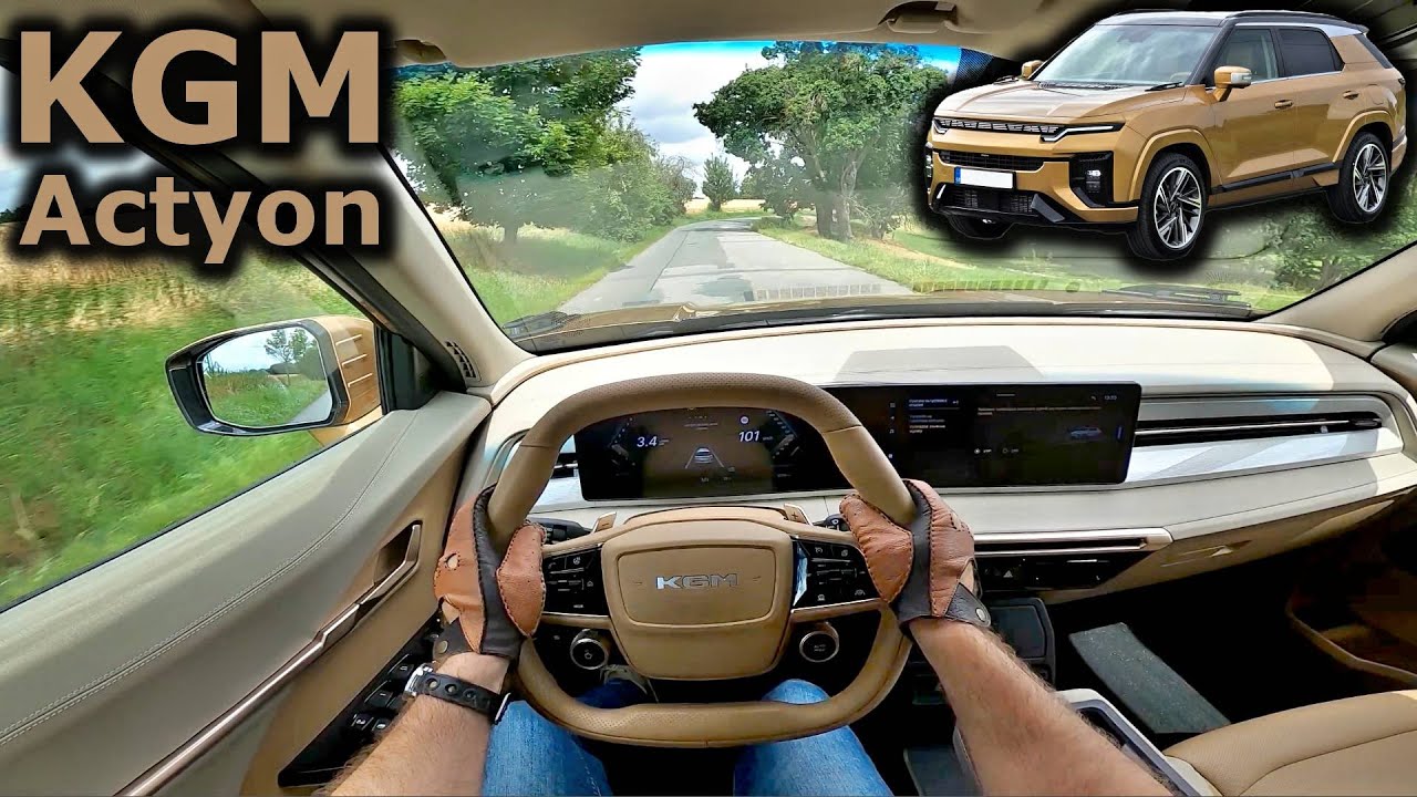 2025 KGM Actyon 1.5 Turbo GDI | POV driving | Can it REALLY Fight a Škoda?