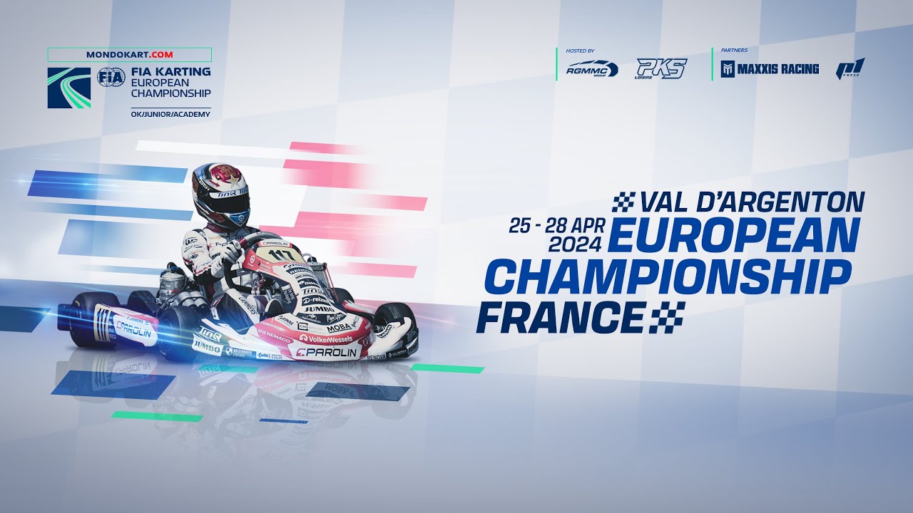 FIA Karting European Championship OK/Junior/Academy Round 2 Val D'Argenton / France (Sunday)