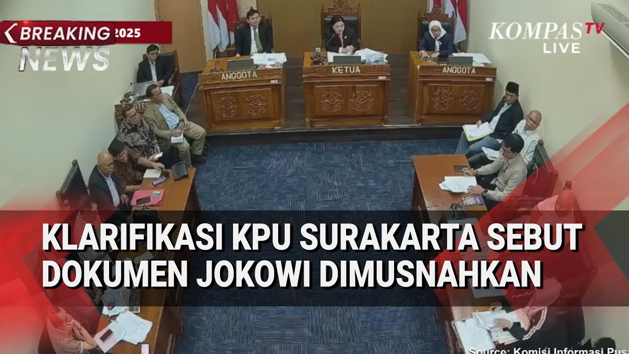 Klarifikasi KPU Surakarta Sebut Dokumen Jokowi Dimusnahkan
