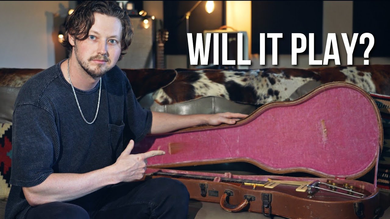 Под кроватью найден Les Paul 1950-х годов!