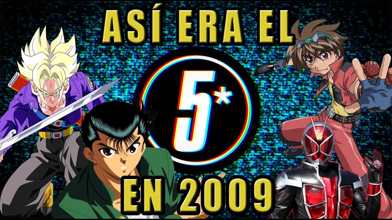 Así era el canal 5 en 2009