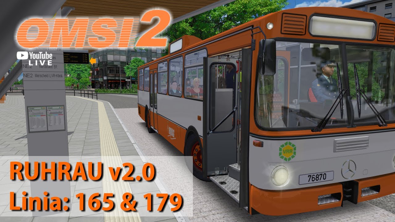 OMSI 2 [o028] [LIVE] - RUHRAU v2.0 - Linia 165 i 179