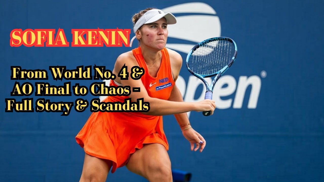 Sofia Kenin: From World No. 4 & AO Final to Chaos – Full Story & Scandals
