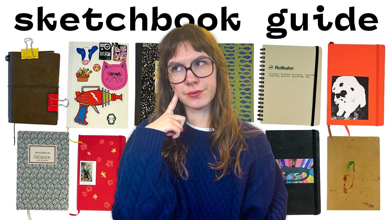how to START A SKETCHBOOK for 2025