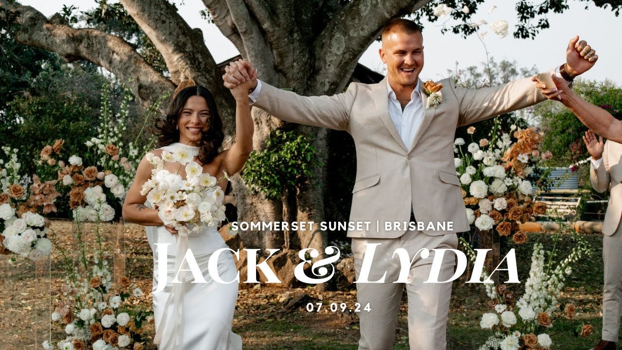 The Best Wedding Day ft. Lydia & Jack at Brisbane Wedding Venue