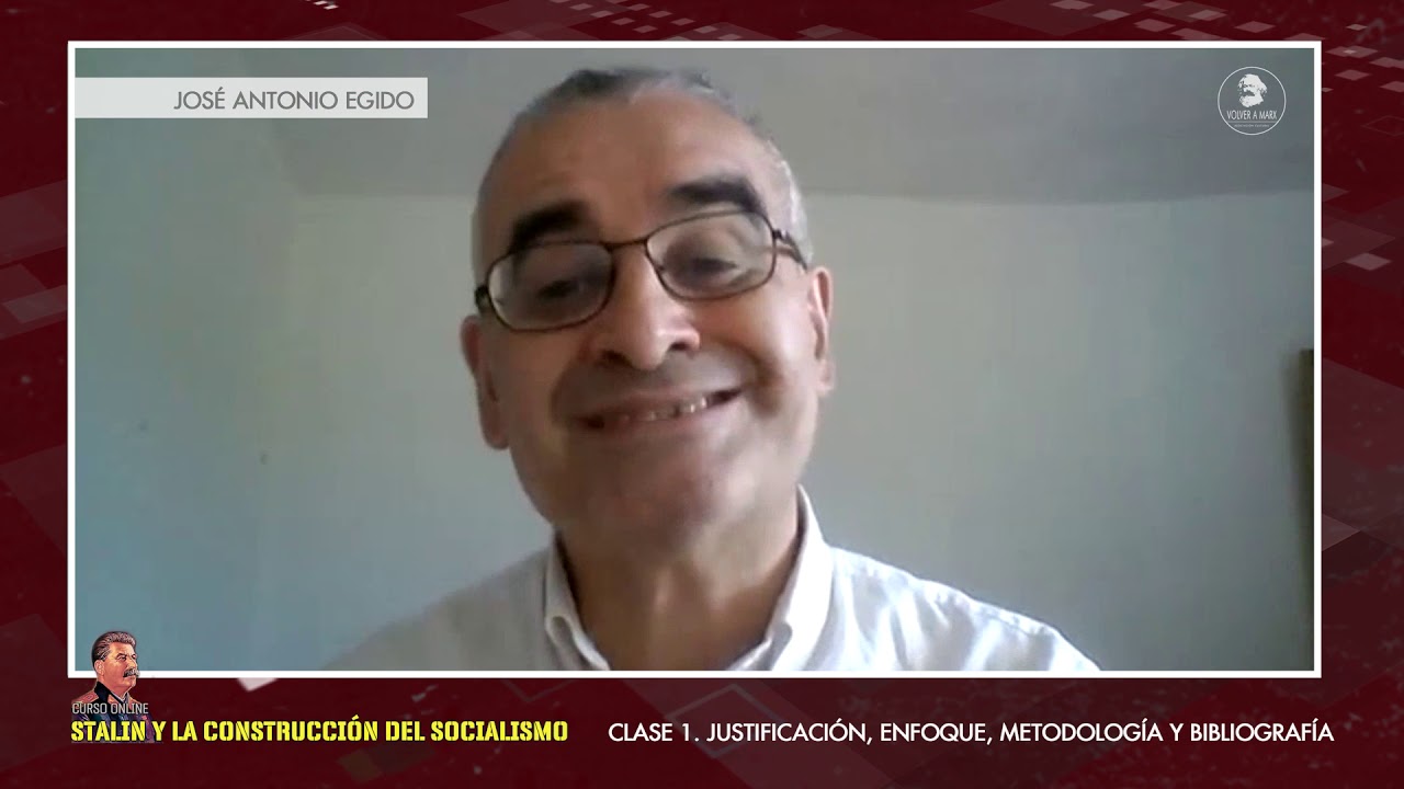 Stalin y la construcción del socialismo: justificación, enfoque, metodología y bibliografía 1/8