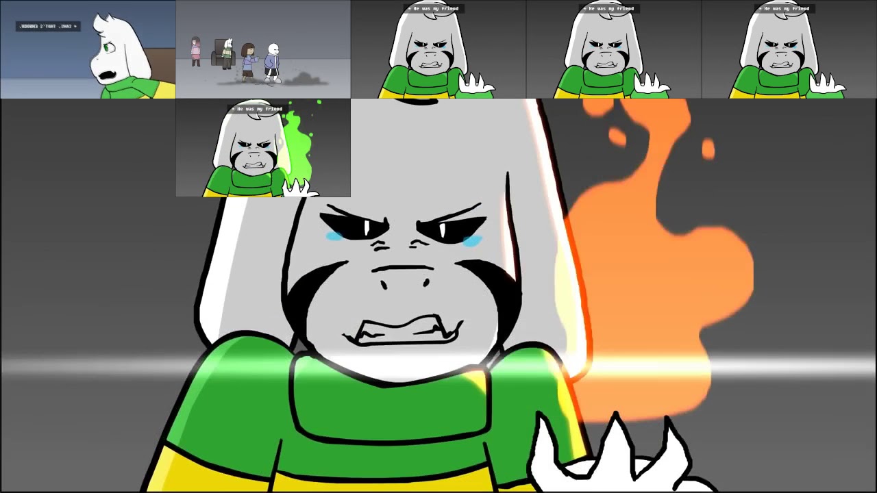 [Remake] [Glitchtale] Asriel: 