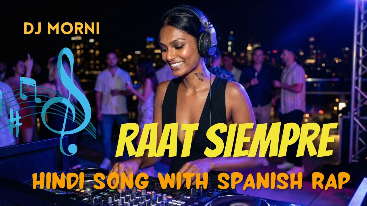 DJ Morni &ndash; Raat Siempre | Hindi x Spanish Rap | Upbeat Party Anthem 2026
