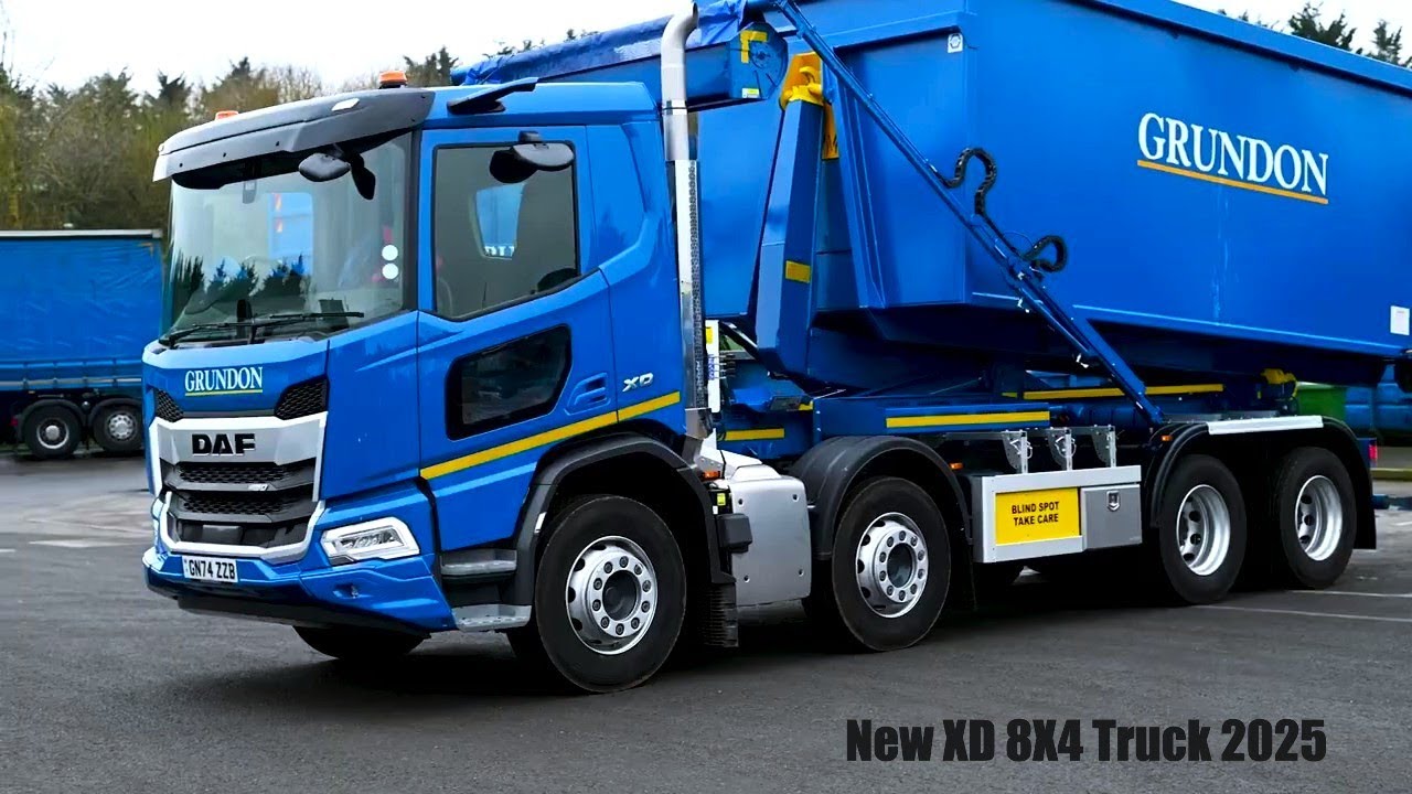 All-New DAF XD 8x4 Trucks (2025): DAF establishes itself as a must-have truck brand!