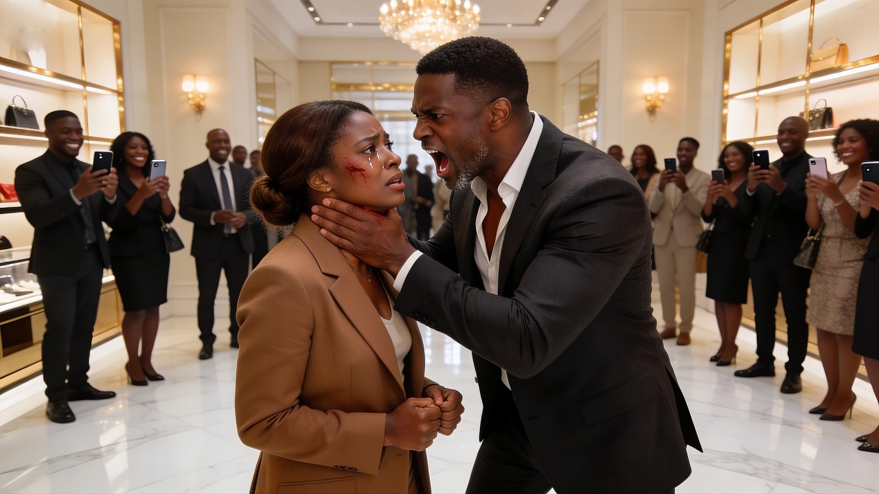 “SHUT UP!” — Rich Bully Slapped a Simple Lady, Not Knowing Her Billionaire Husband Led the Whole