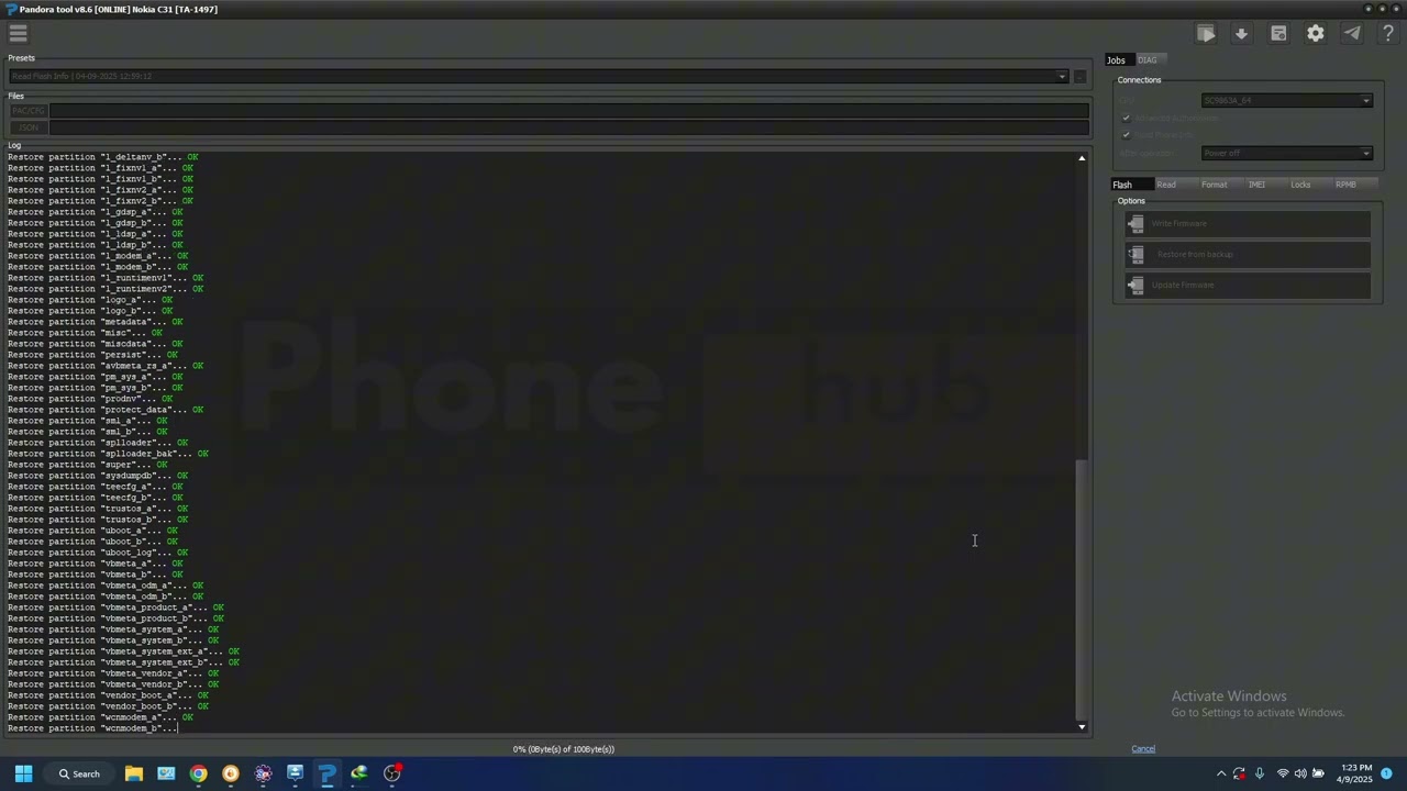 NOKIA C31 TA-1497 V750 V75B DEADOOT, RED STATE FIX + REMOVE MDM SOLUTION FOR V750 AND LOWER 2025