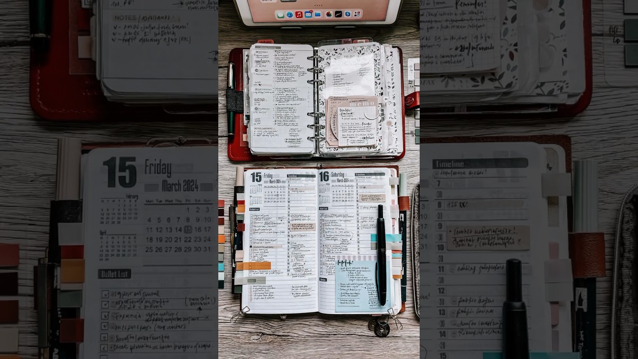 Today on my desk 🥰 #travelersnotebook #dailypages #filofaxpersonal #marsiabramucci