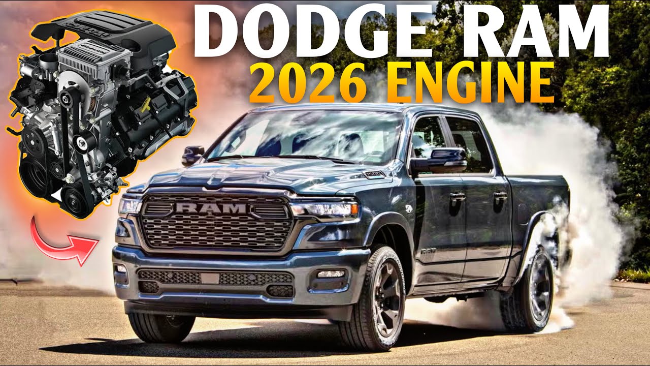 “Goodbye HEMI, Hello Hurricane – The 2026 Ram Truck Engine That Changes Everything”