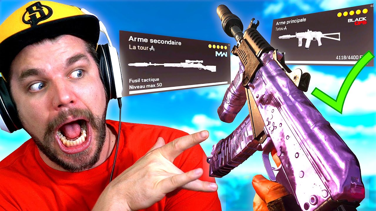 Ma NOUVELLE CLASSE PRÉFÉRÉ sur WARZONE ! (AK74u + Kar98 Best Combot)