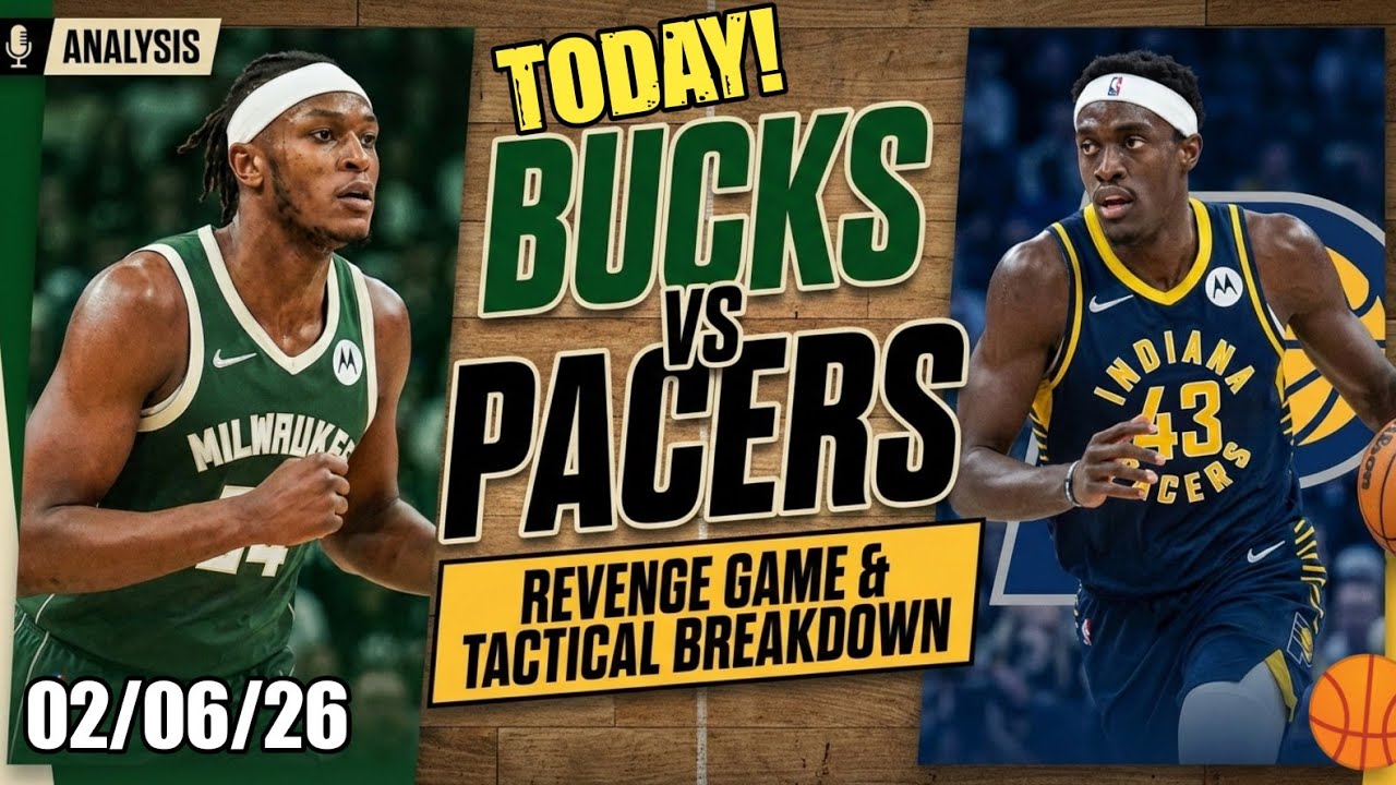 Myles Turner’s Revenge? 😤 Bucks vs Pacers Analysis | Feb 6, 2026