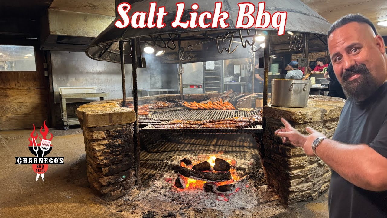 Пробуем ребрышки бизона в знаменитом барбекю-ресторане Salt Lick BBQ в Техасе. Эпизод №327.