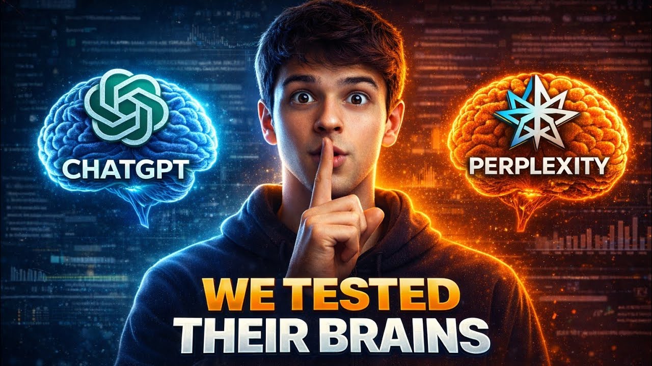 ChatGPT vs Perplexity AI – REAL BRAIN TEST! 🤯 | Ultimate Comparison 2026