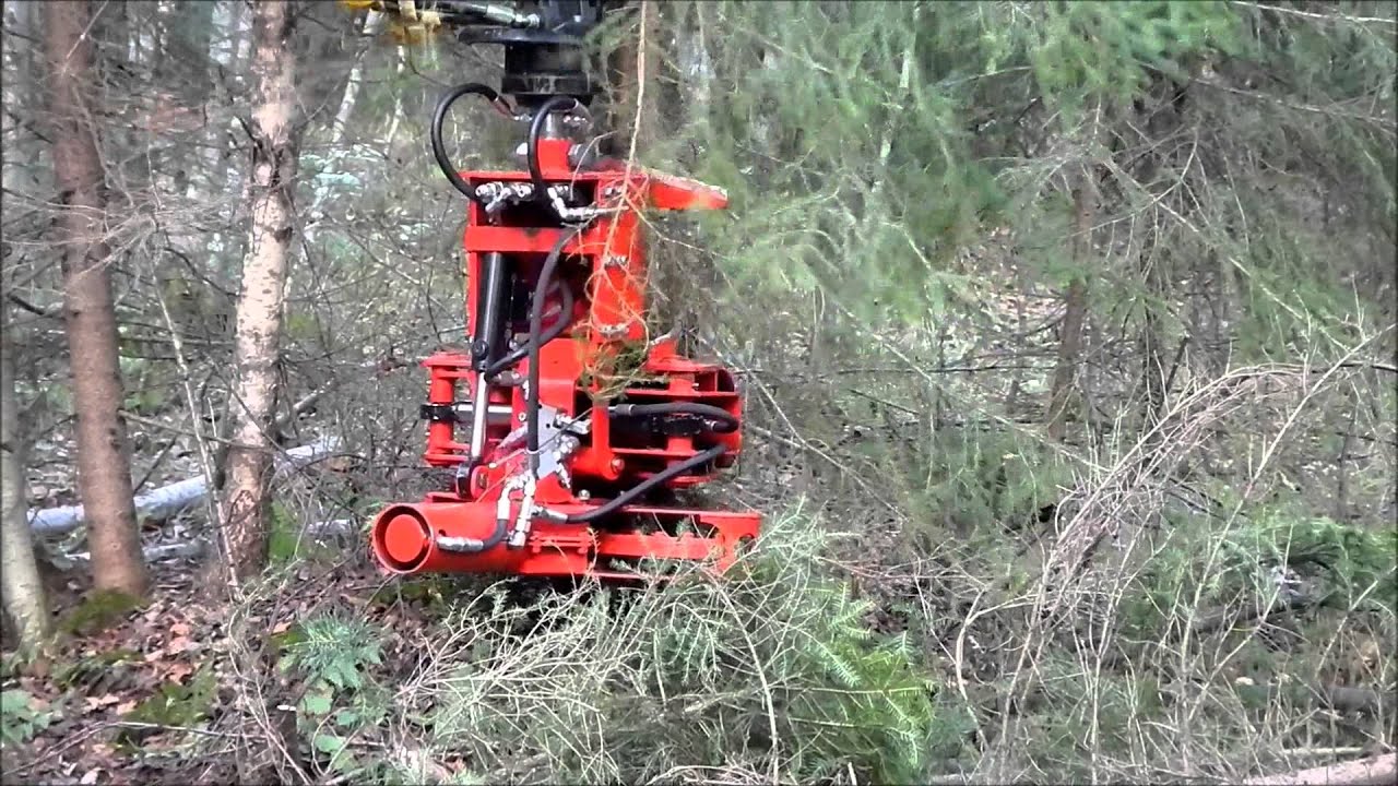Farmikko energiapuukoura hydraulitiltillä, Farmikko light harvester head