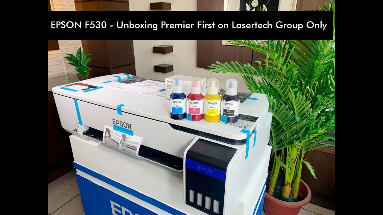 Epson F530 Unboxing And First look