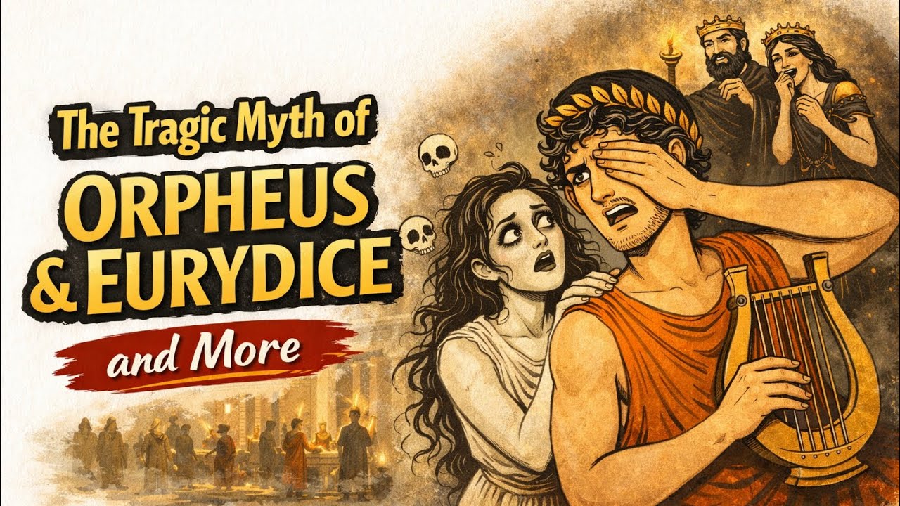 The Tragic Myth of Orpheus and Eurydice and More #bedtimestories