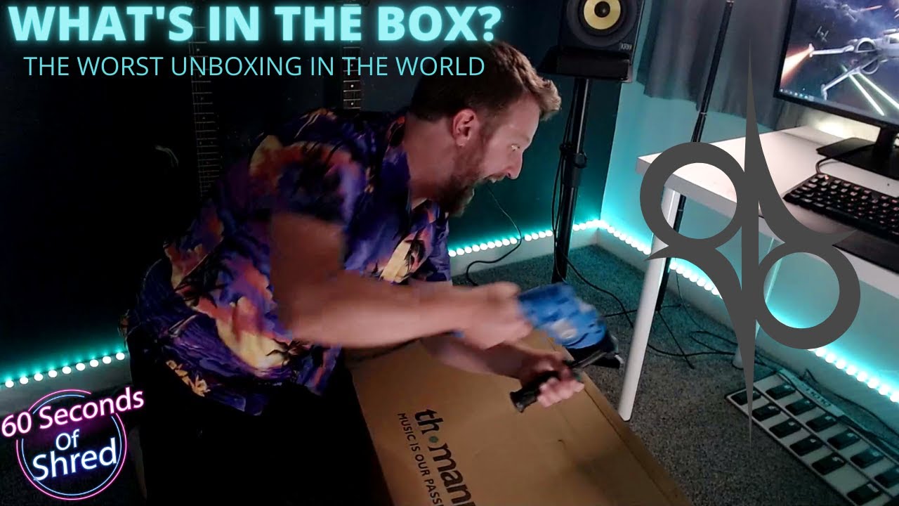 SSOS - The Worst Guitar Unboxing Known To Man (Solar A2.6 PN)