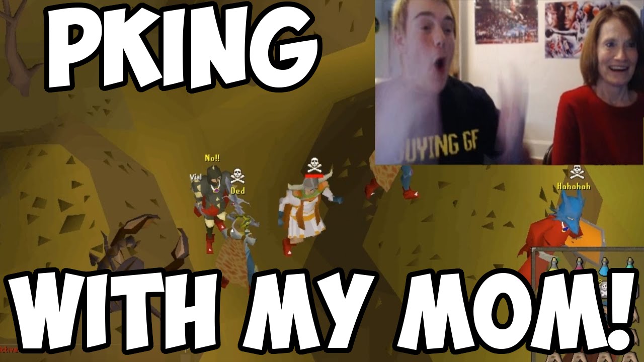 Oldschool Runescape - Pking w/ My Mom!