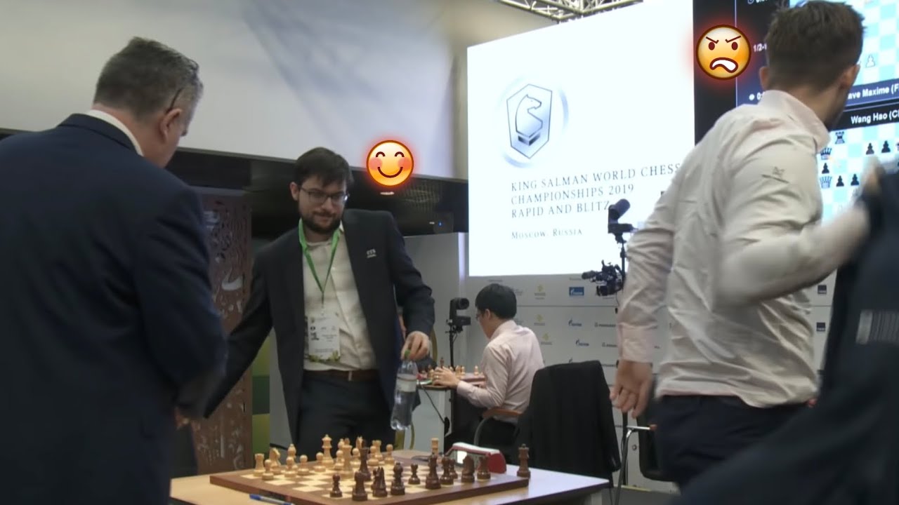 INTENS GAME 😎 Maxime Vachier-Lagrave vs Magnus Carlsen || World Blitz Chess