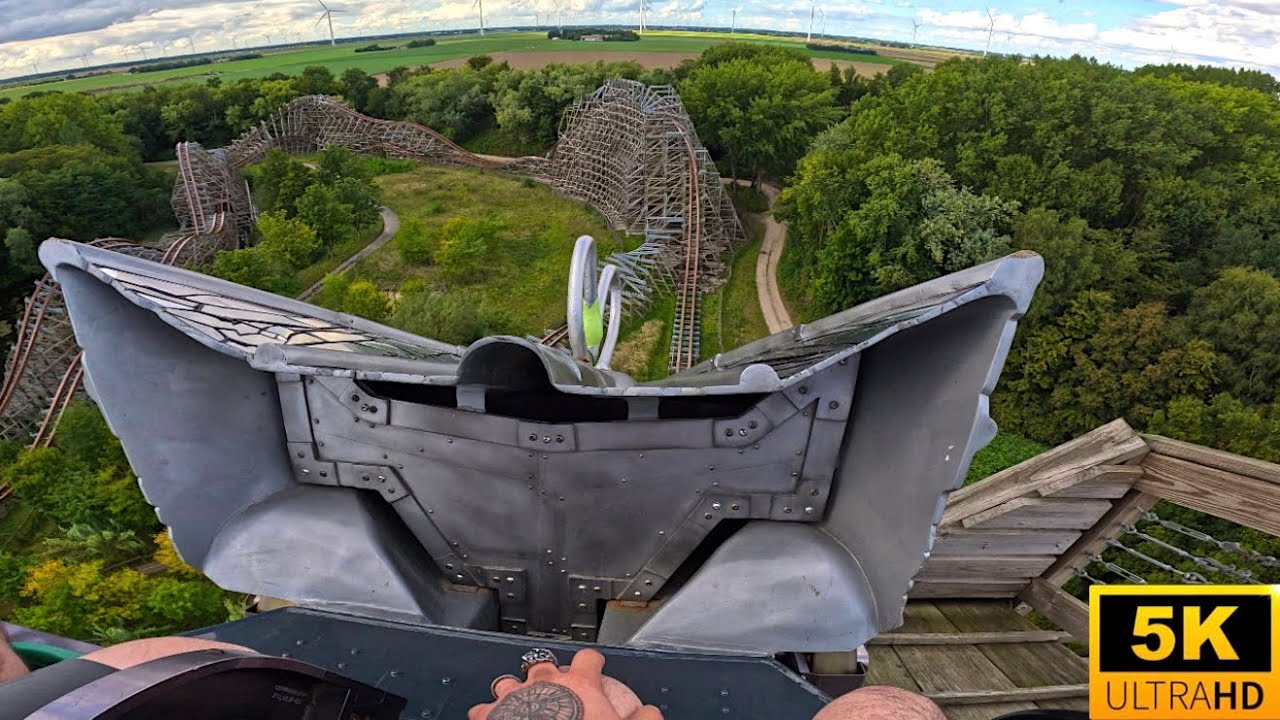 Untamed POV 5K INSANE RMC LAYOUT! Walibi Holland, Netherlands 