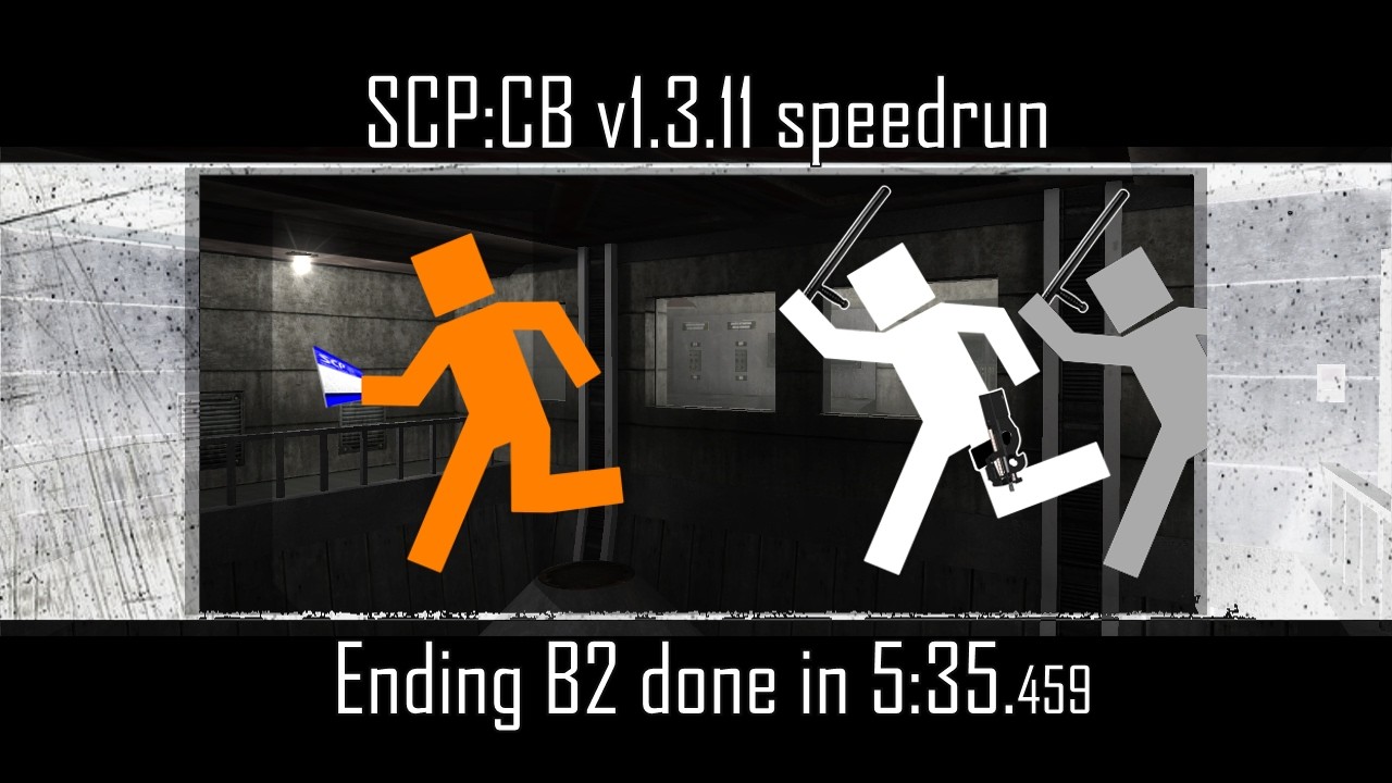 SCP: Containment Breach v1.3.11 speedrun - Ending B2 done in 5:36 on Set Seed