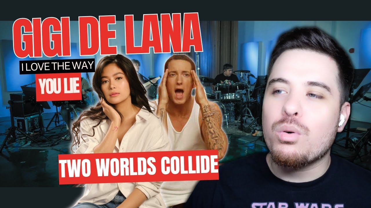 GIGI MEETS EMINEM | GIGI DE LANA X GIGI VIBES | I LOVE THE WAY YOU LIE | REACTION